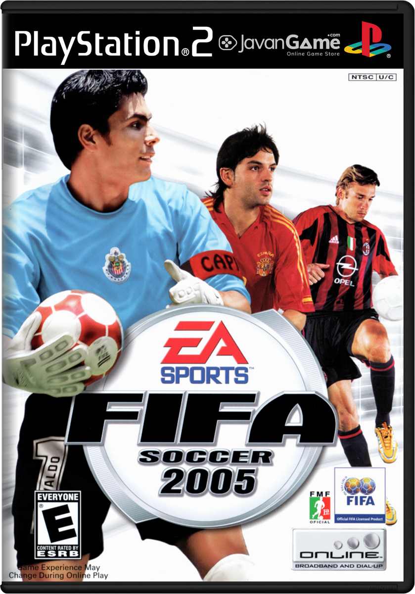 بازی FIFA 2005 برای PS2
