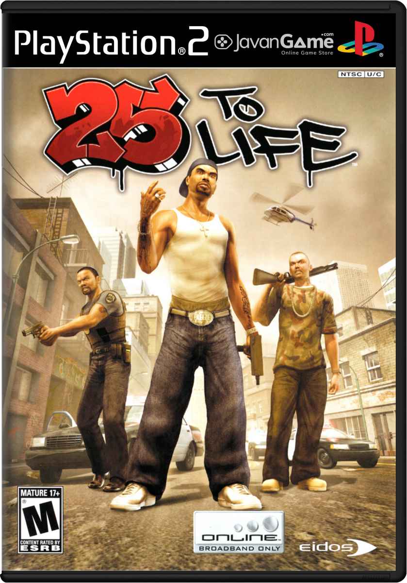 بازی 25 to Life برای PS2