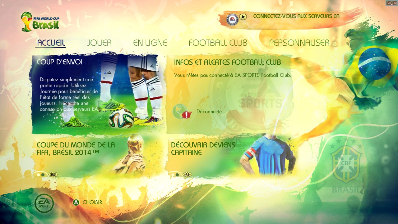 بازی 2014 Fifa World Cup Brazil برای XBOX 360