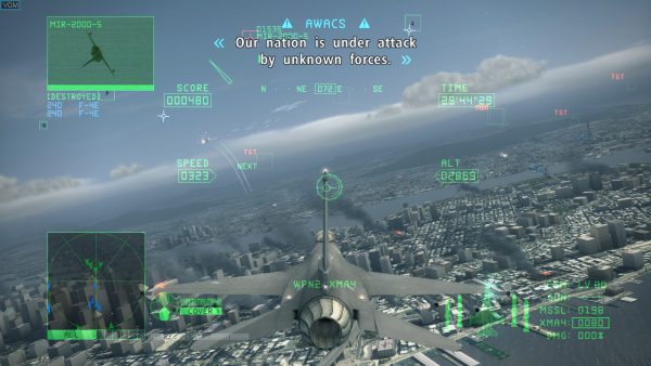 بازی Ace Combat 6 Fires of Liberation برای XBOX 360