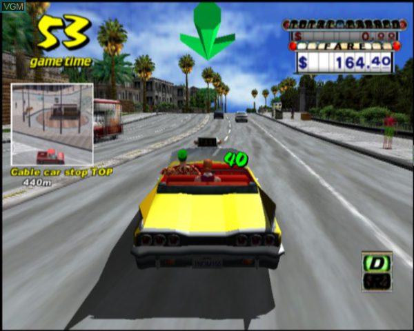 بازی Crazy Taxi برای PS2