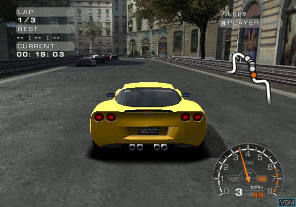 بازی Corvette Evolution GT برای PS2