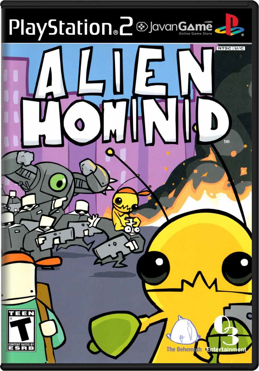 بازی Alien Hominid برای PS2