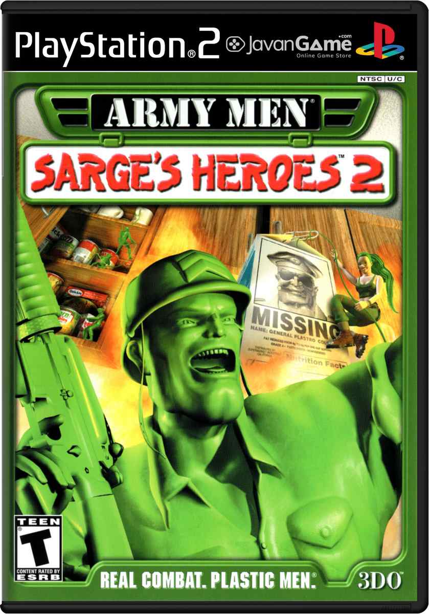 بازی Army Men - Sarge's Heroes 2 برای PS2