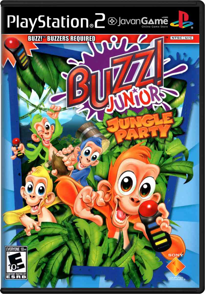 بازی Buzz! Junior - Jungle Party برای PS2