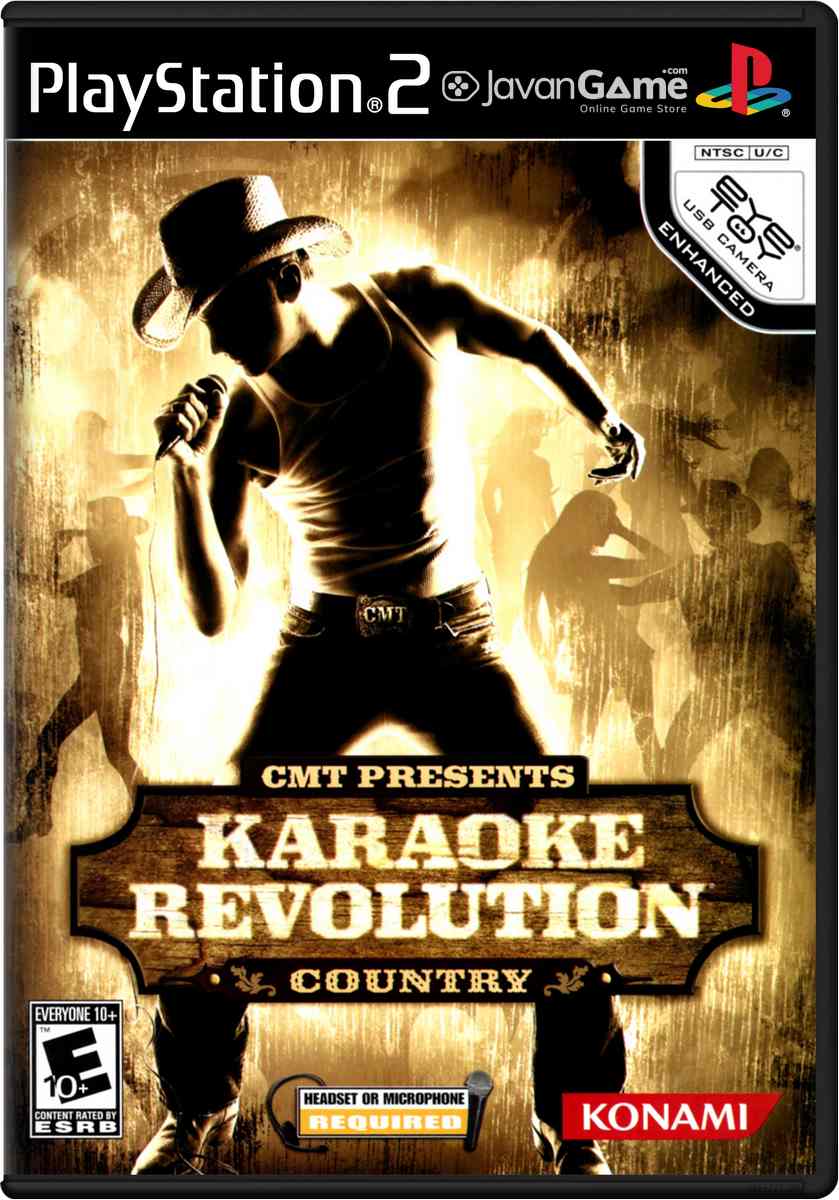 بازی CMT Presents - Karaoke Revolution - Country برای PS2