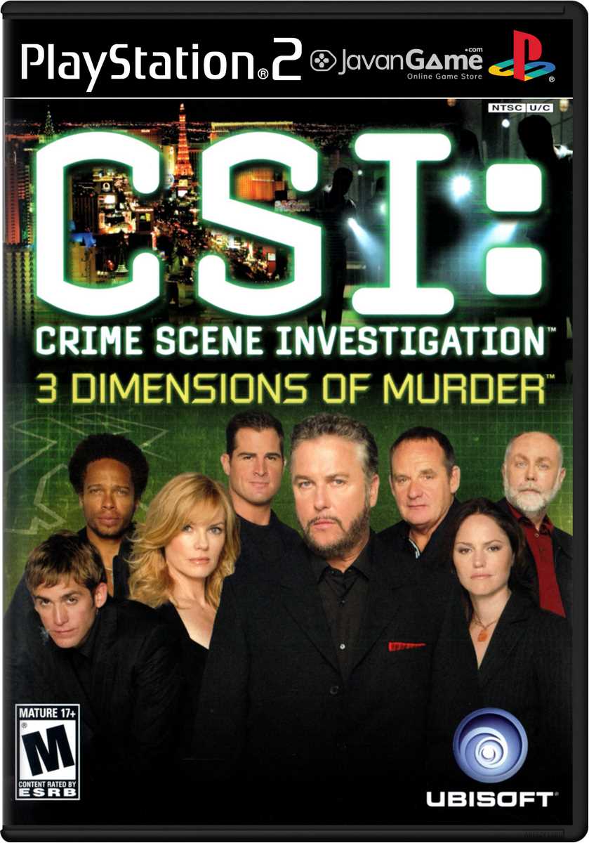 بازی CSI - Crime Scene Investigation - 3 Dimensions of Murder برای PS2