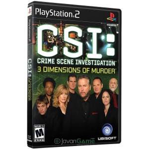 بازی CSI - Crime Scene Investigation - 3 Dimensions of Murder برای PS2 