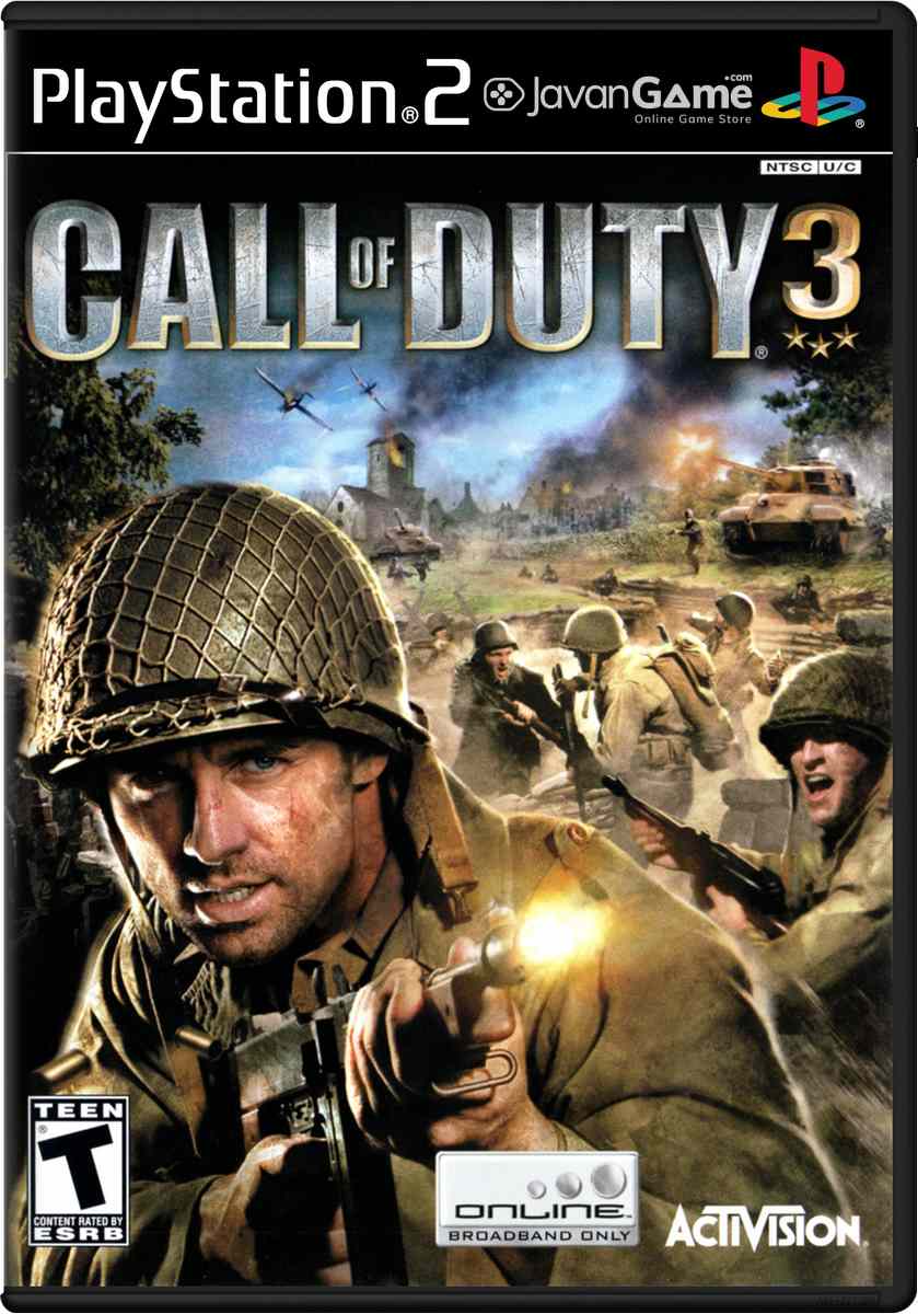 بازی Call of Duty 3 برای PS2
