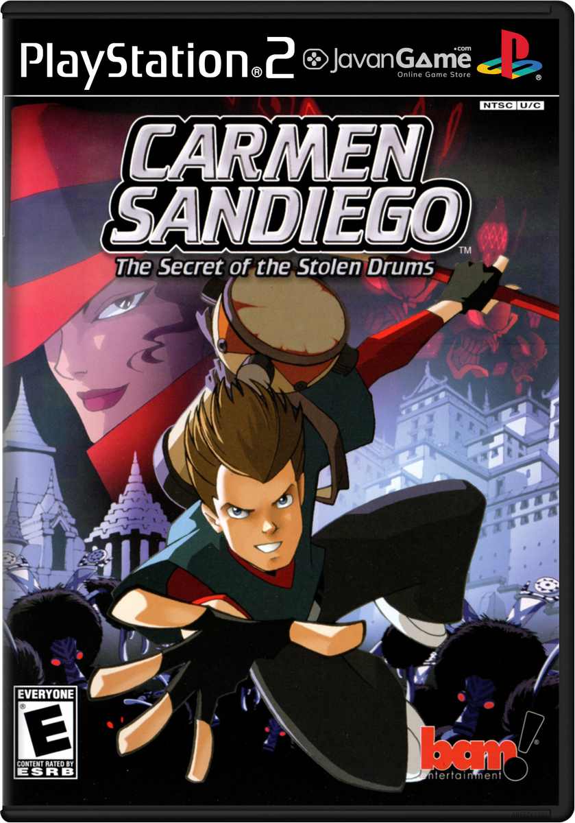 بازی Carmen Sandiego - The Secret of the Stolen Drums برای PS2
