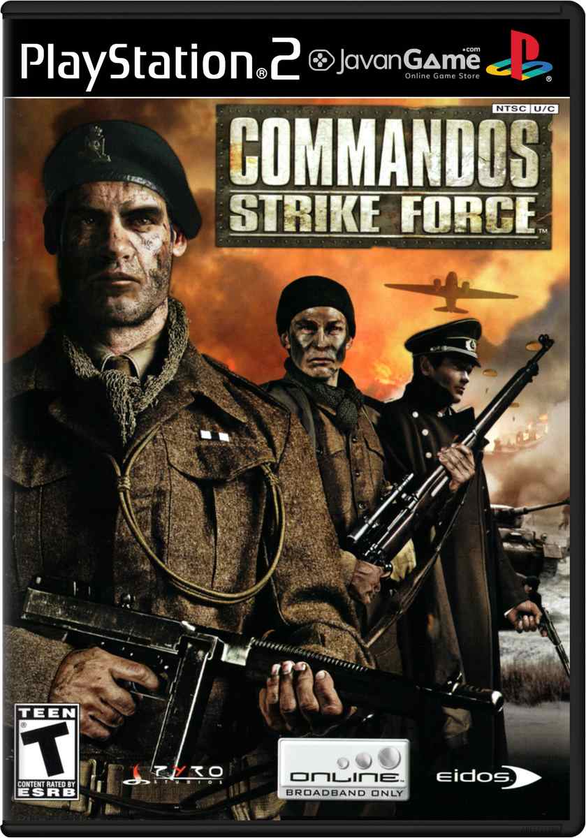 بازی Commandos - Strike Force برای PS2
