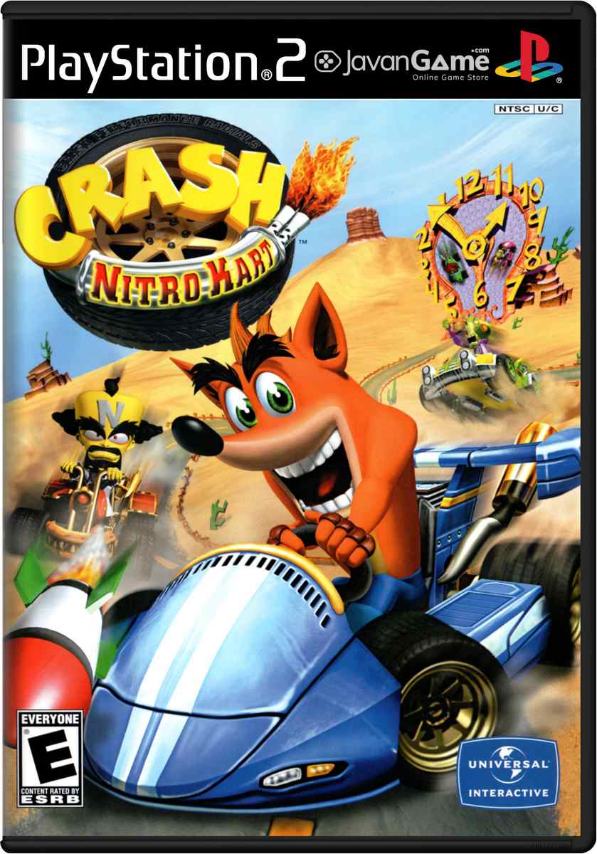 بازی Crash Nitro Kart برای PS2