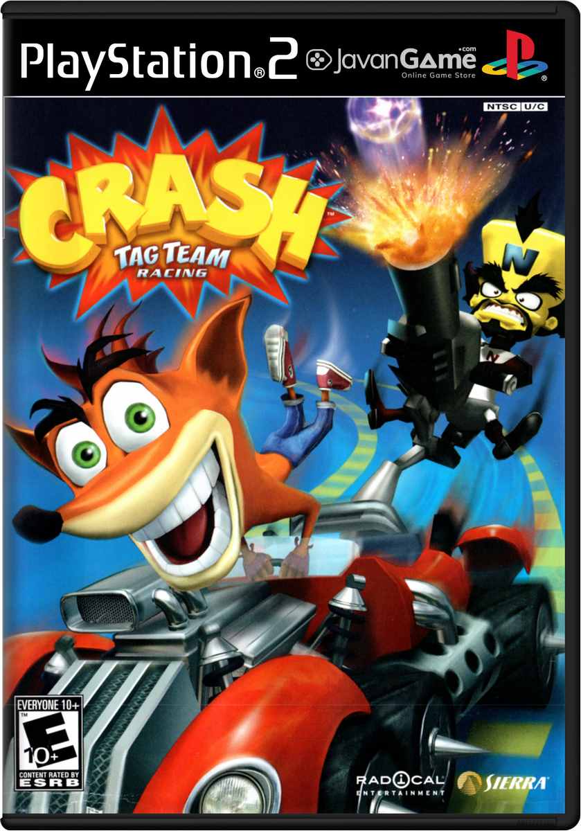 بازی Crash Tag Team Racing برای PS2