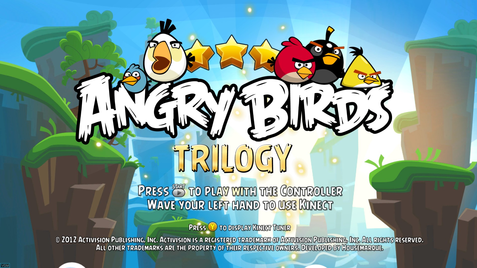 بازی Angry Birds Trilogy برای XBOX 360