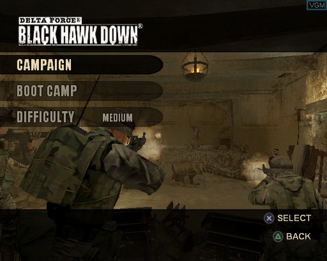 بازی Delta Force - Black Hawk Down برای PS2