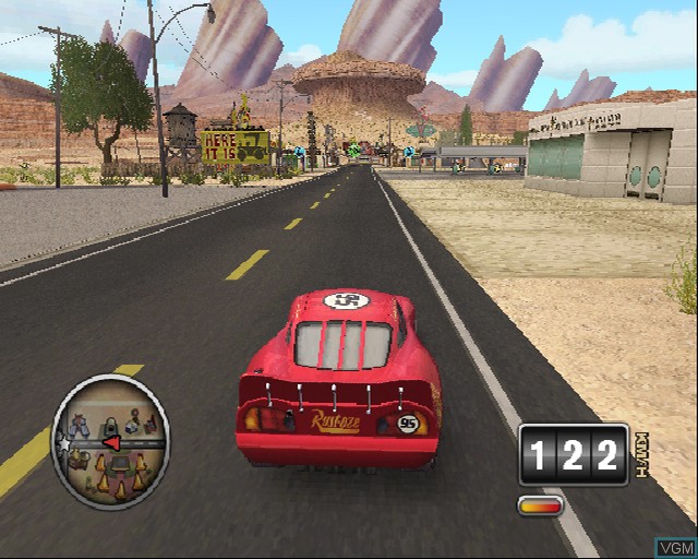 بازی Disney-Pixar Cars - Mater-National Championship برای PS2