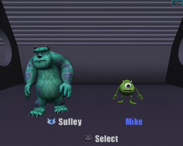 بازی Disney-Pixar Monsters, Inc برای PS2