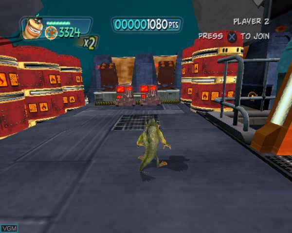 بازی DreamWorks Monsters vs. Aliens برای PS2