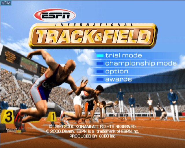 بازی ESPN International Track & Field برای PS2