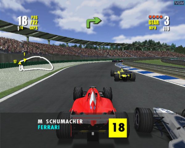 بازی F1 Championship Season 2000 برای PS2