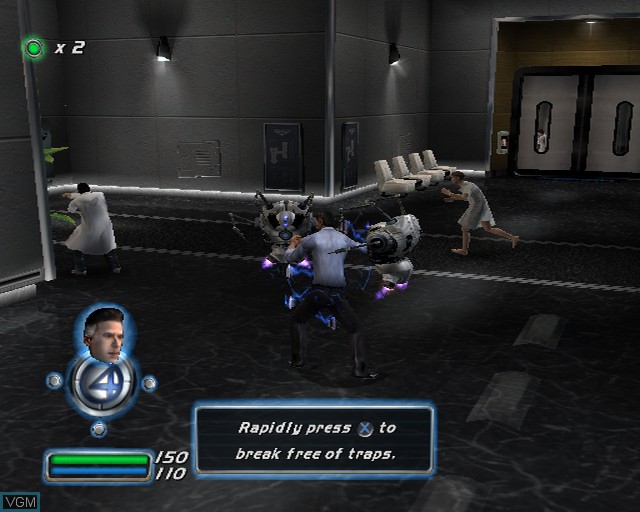 بازی Fantastic 4 برای PS2