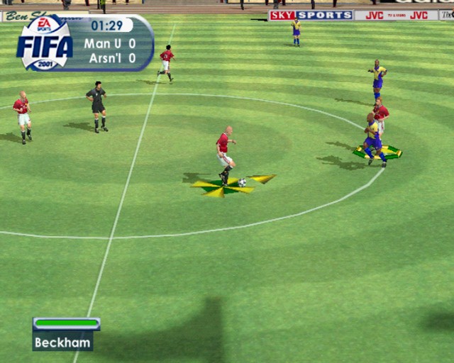 بازی FIFA 2001 برای PS2
