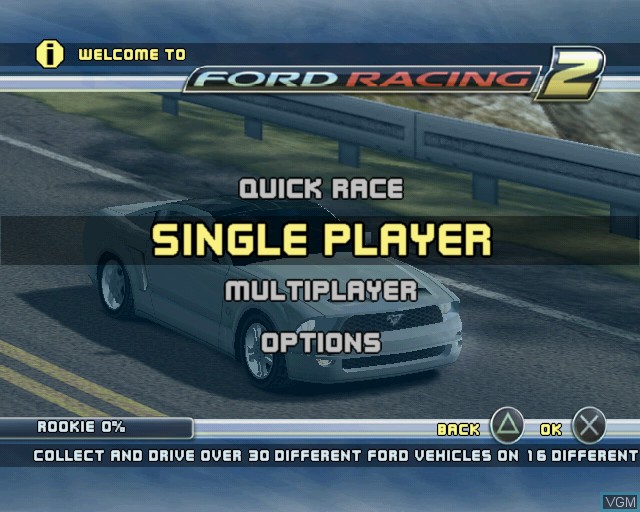 بازی Ford Racing 2 برای PS2