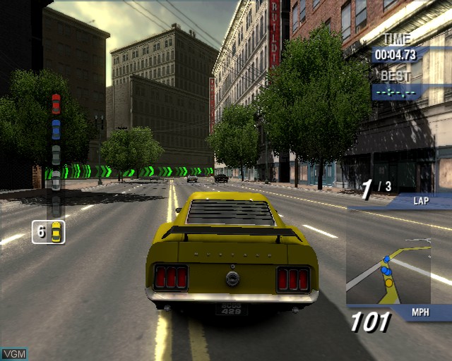 بازی Ford Bold Moves Street Racing برای PS2