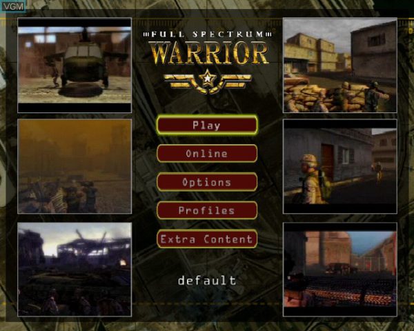 بازی Full Spectrum Warrior برای PS2