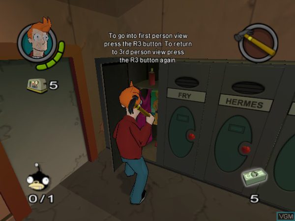 بازی Futurama برای PS2
