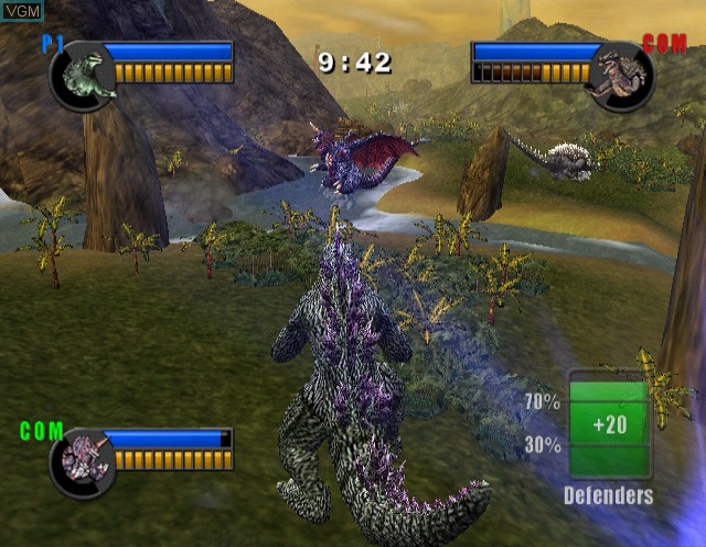 بازی Godzilla Unleashed برای PS2