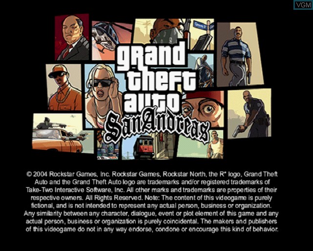 بازی Grand Theft Auto - San Andreas برای PS2
