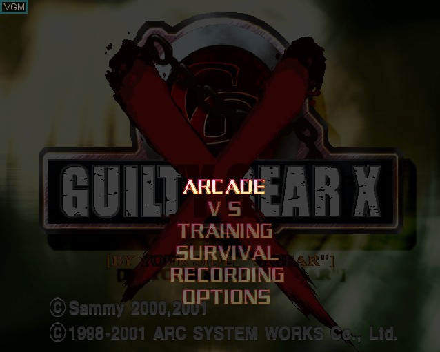 بازی Guilty Gear X برای PS2