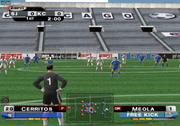 بازی ESPN MLS ExtraTime برای PS2