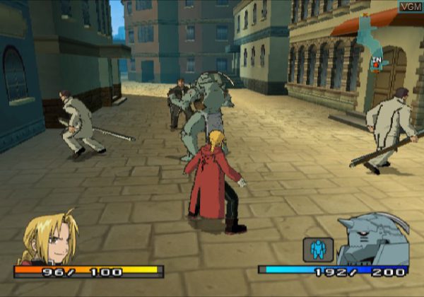 بازی Fullmetal Alchemist 2 - Curse of the Crimson Elixir برای PS2
