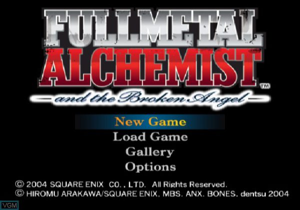 بازی Fullmetal Alchemist and the Broken Angel برای PS2