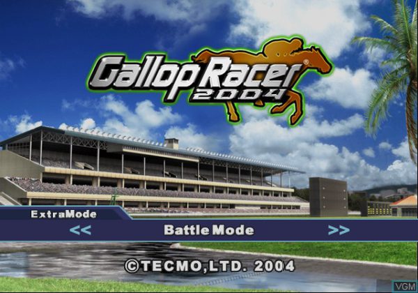بازی Gallop Racer 2004 برای PS2