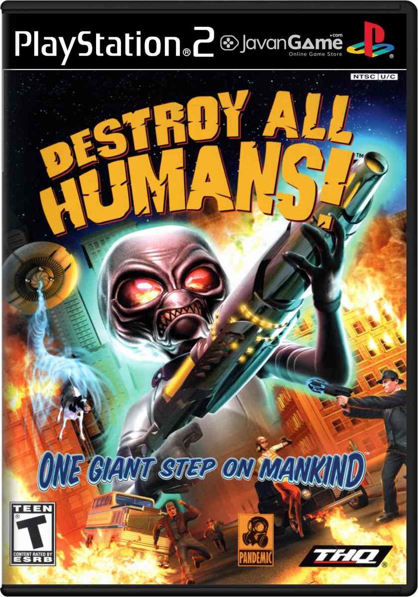 بازی Destroy All Humans برای PS2