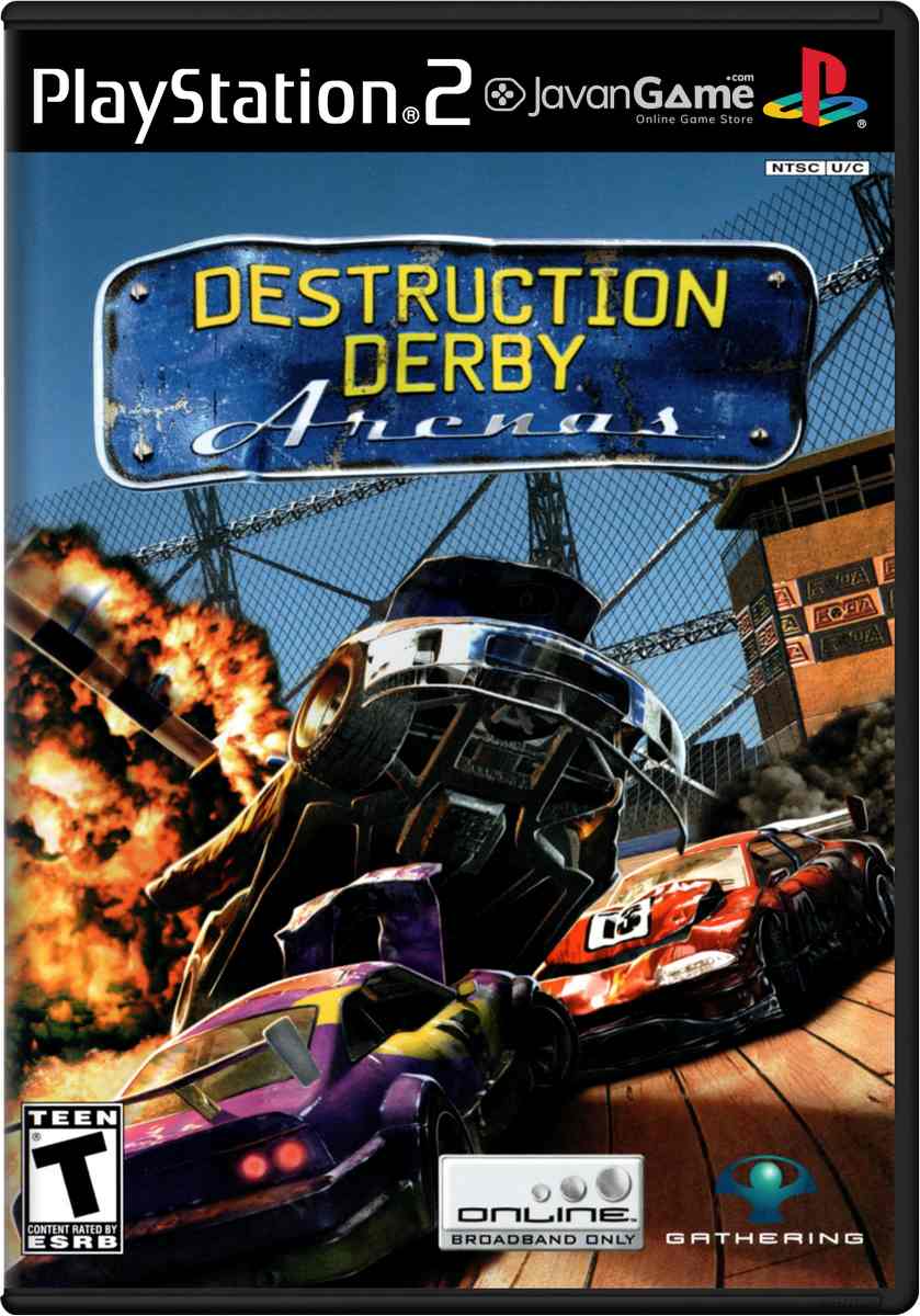 بازی Destruction Derby Arenas برای PS2
