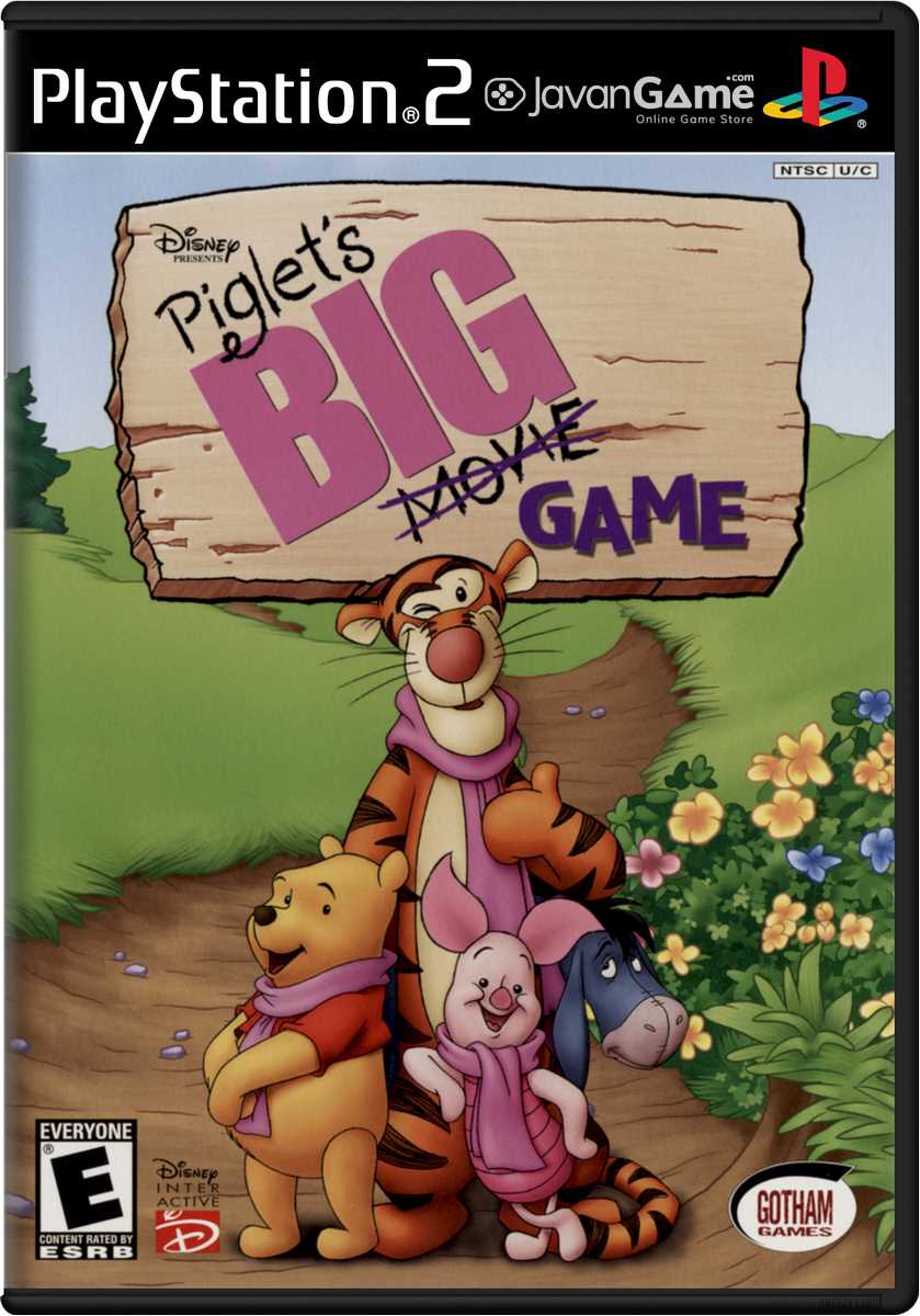 بازی Disney Presents Piglet's Big Game برای PS2