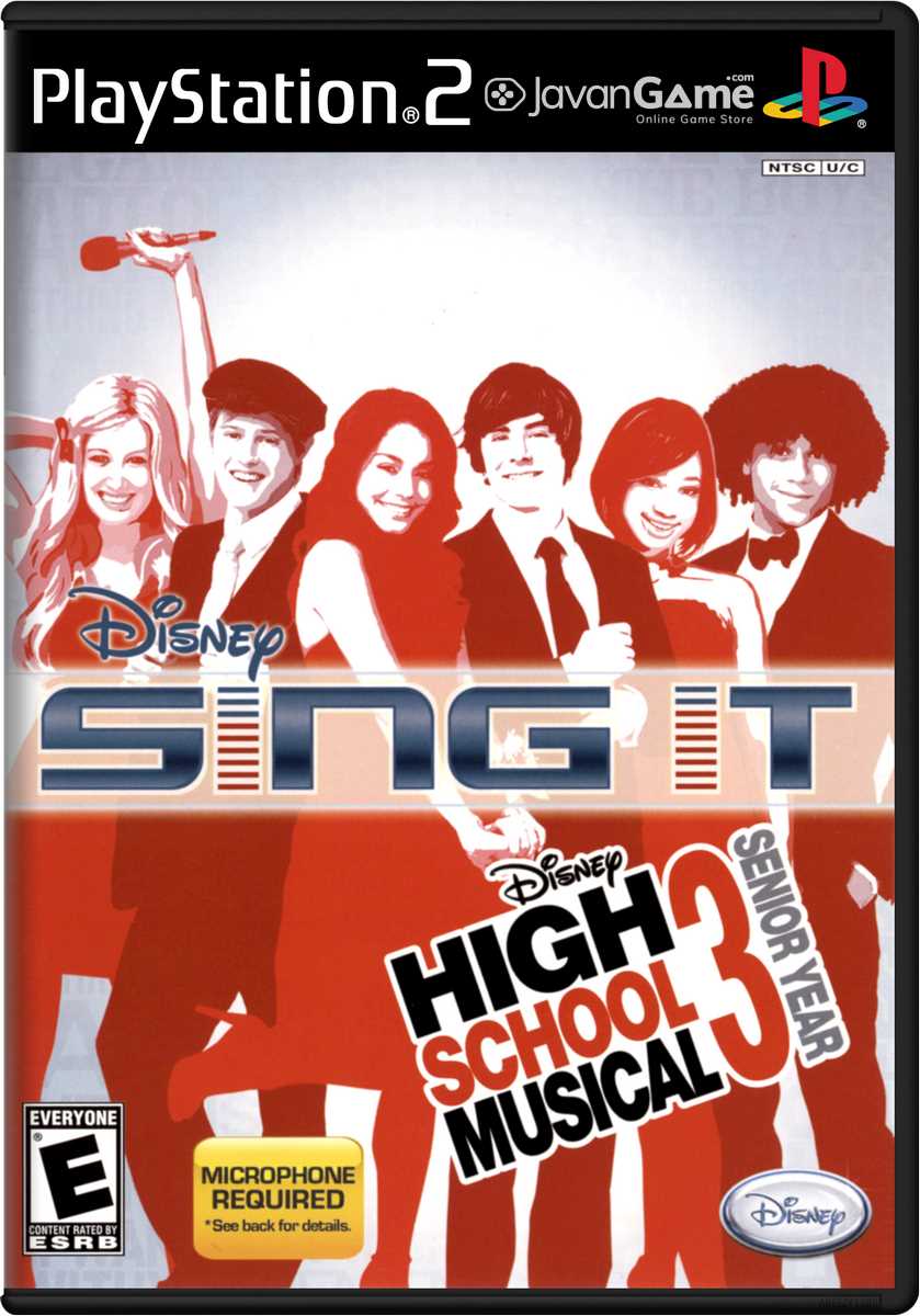 بازی Disney Sing It - High School Musical 3 - Senior Year برای PS2