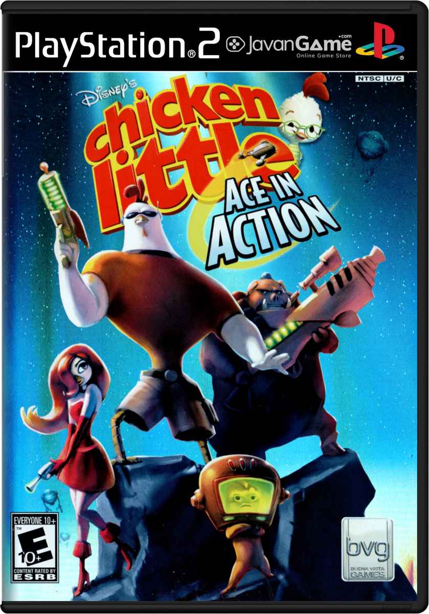بازی Disney's Chicken Little - Ace in Action برای PS2