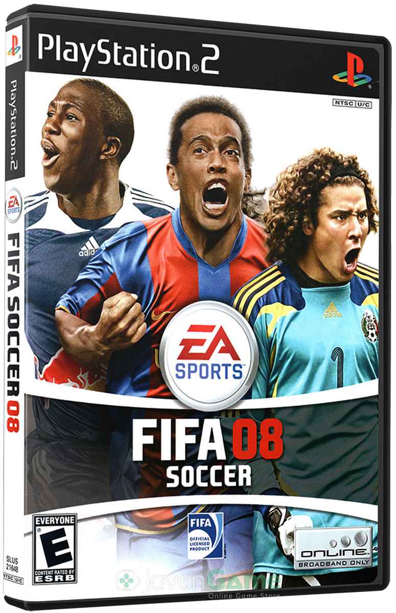 بازی FIFA Soccer 08 برای PS2