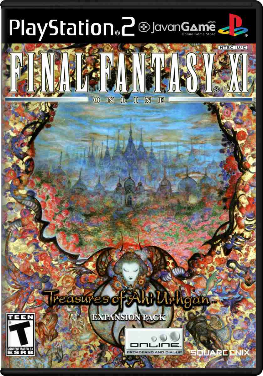بازی Final Fantasy XI - Online - Treasures of Aht Urhgan برای PS2