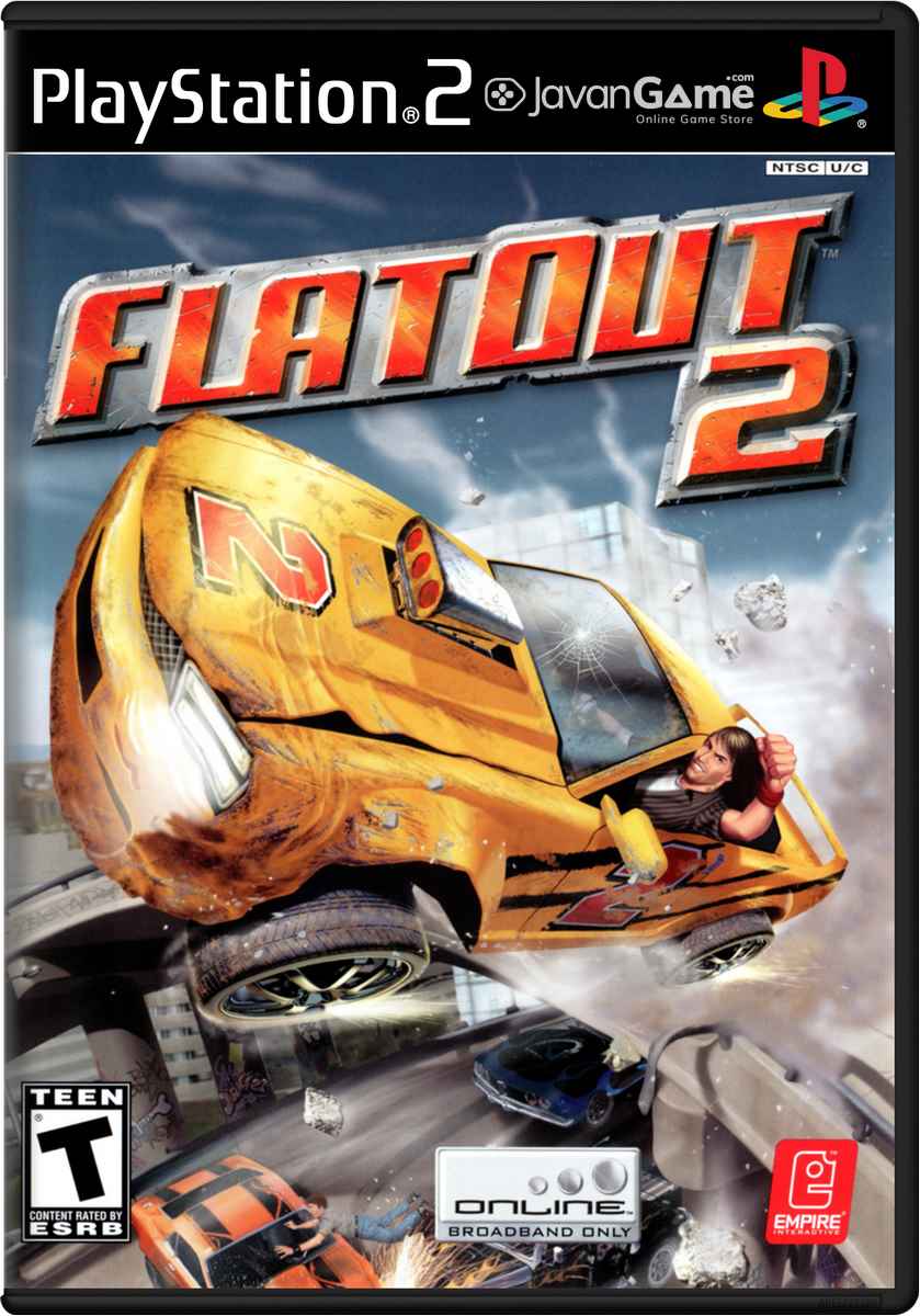 بازی FlatOut 2 برای PS2