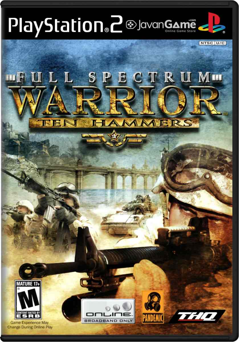 بازی Full Spectrum Warrior - Ten Hammers برای PS2