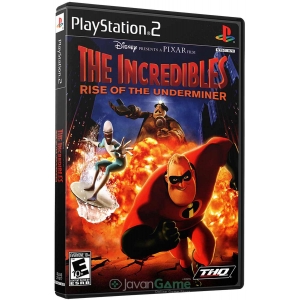 بازی Disney-Pixar The Incredibles - Rise of the Underminer برای PS2
