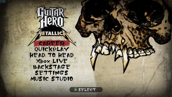 بازی Guitar Hero Metallica برای XBOX 360