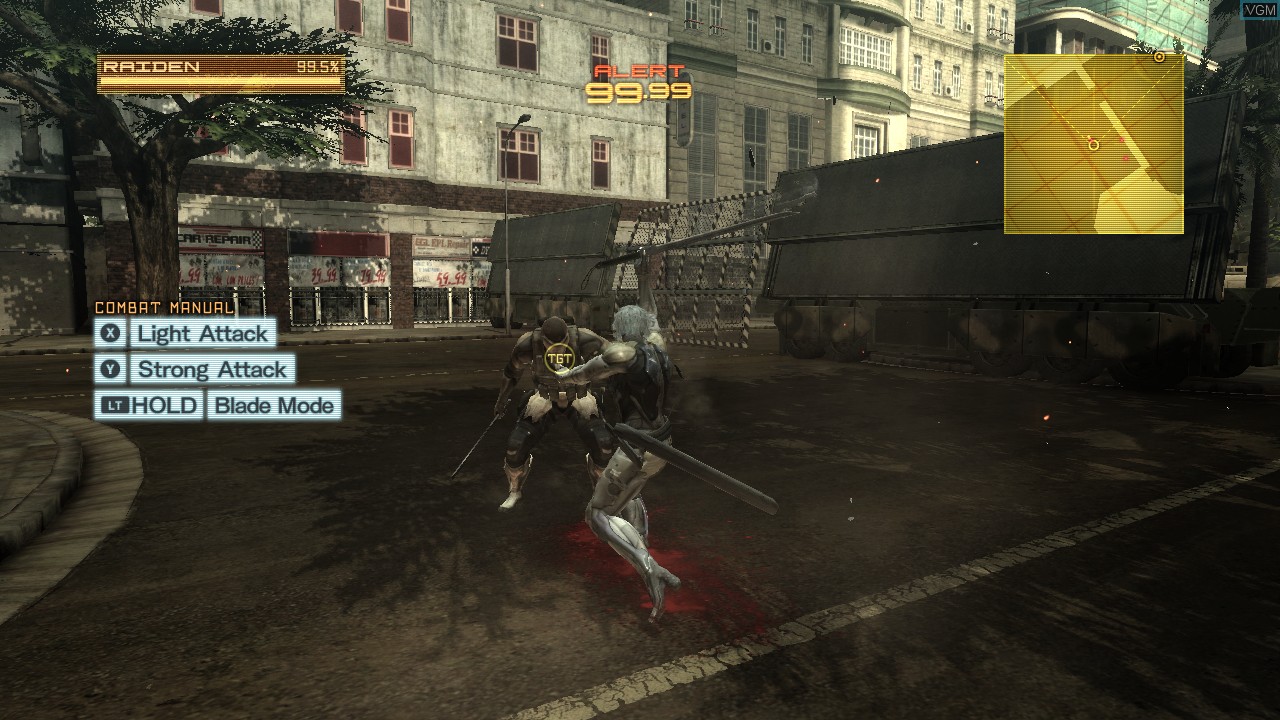 بازی Metal Gear Rising Revengeance برای XBOX 360