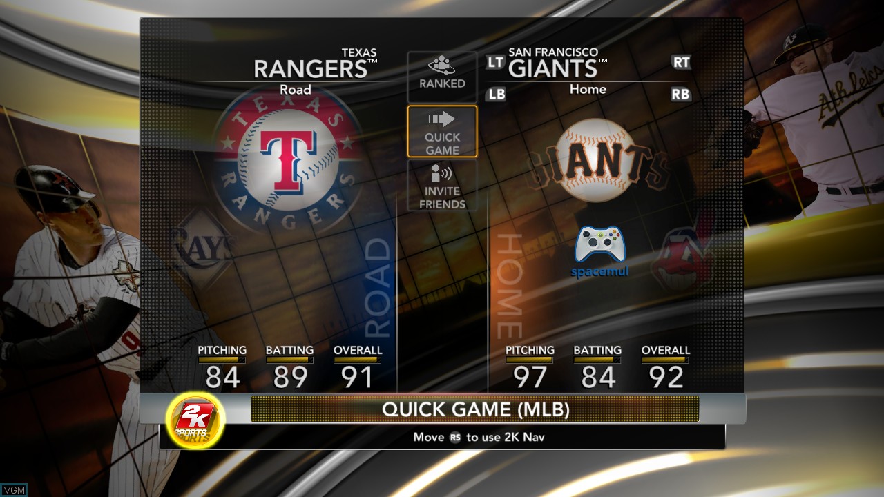 بازی Major League Baseball 2K11 برای XBOX 360